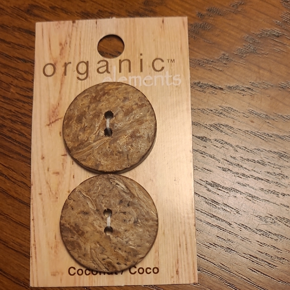 Organic Elements Coconut Buttons